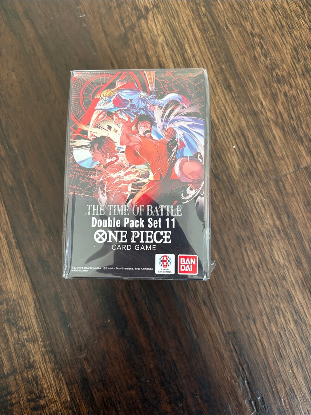 One Piece Card Game "The Time of Battle" Double Pack Set 11 - Red/Black Artwork